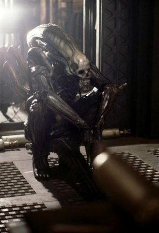 Illustration for article titled Behind-The-Scenes snaps from Ridley Scott's Alien reveal the real Xenomorph
